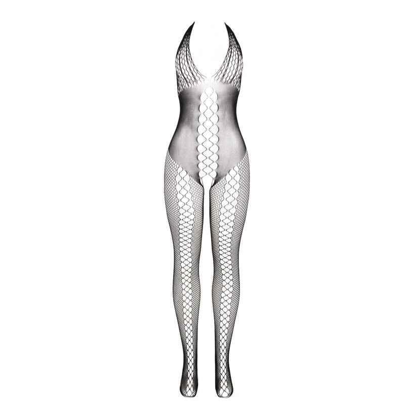 SUBBLIME - 951832 BODYSTOCKING MIT OFFENEM RÜCKEN UND KREUZDETAILS SCHWARZ EINE GRÖSSE - Vanelion Paradise