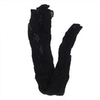SUBBLIME - 952129 NETZ-BODYSTOCKING MIT KLEIDDESIGN UND BLUMENDETAILS SCHWARZ EINE GRÖSSE - Vanelion Paradise