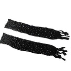 SUBBLIME - 952174 NETZ-BODYSTOCKING MIT HANDSCHUHEN UND DIAMANTEN SCHWARZ EINE GRÖSSE - Vanelion Paradise