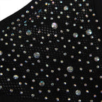 SUBBLIME - 952174 NETZ-BODYSTOCKING MIT HANDSCHUHEN UND DIAMANTEN SCHWARZ EINE GRÖSSE - Vanelion Paradise