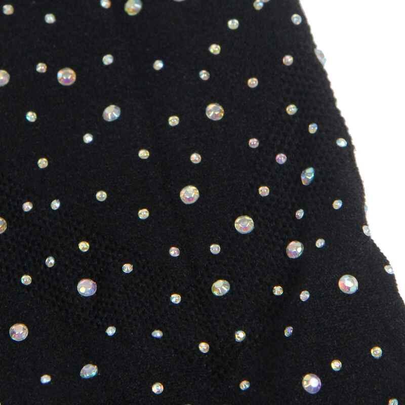 SUBBLIME - 952198 NETZ-KLEID MIT BRILLANTEN DIAMANTEN SCHWARZ EINE GRÖSSE - Vanelion Paradise