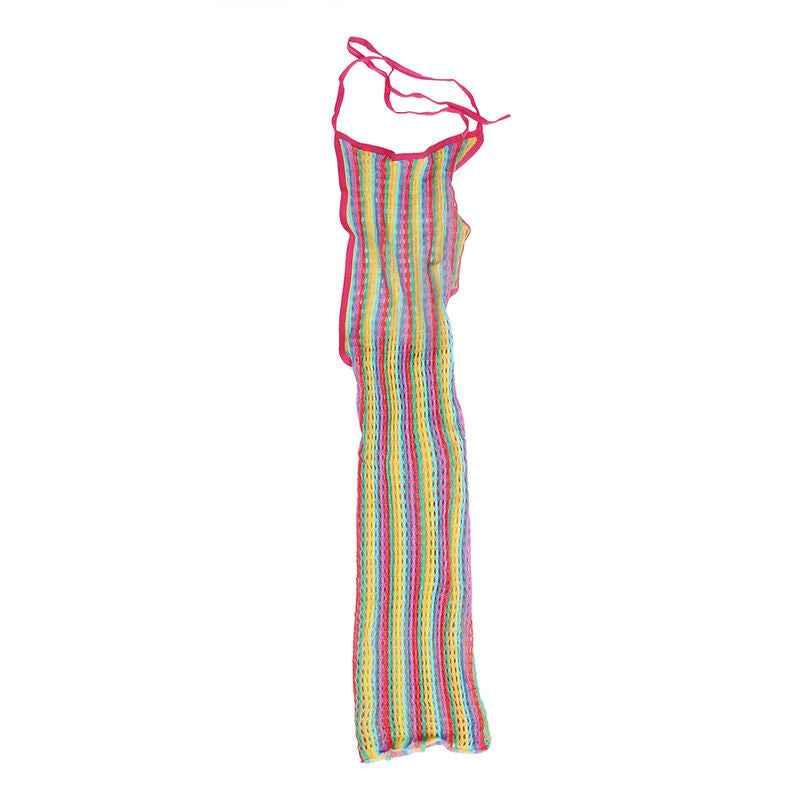 SUBBLIME - 952341 REGENBOGEN-NETZ-KLEID EINE GRÖSSE - Vanelion Paradise