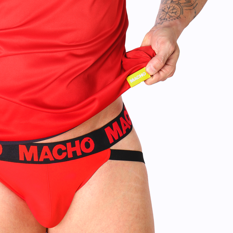 MACHO - ROTES T-SHIRT S/M