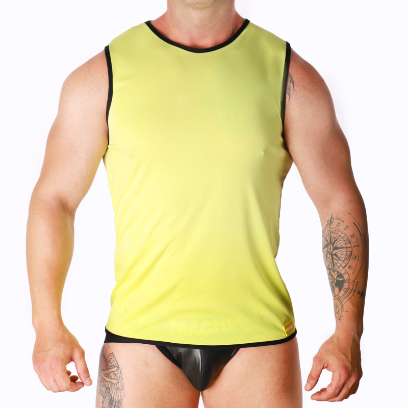 MACHO - GELBES T-SHIRT S/M