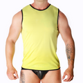 MACHO - GELBES T-SHIRT L/XL