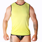 MACHO - GELBES T-SHIRT L/XL