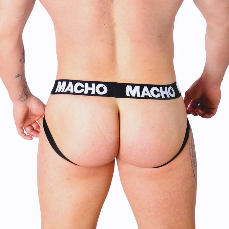MACHO - MX26X1 JOCK GRID WEISS S - Vanelion Paradise