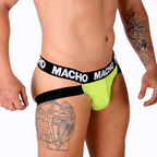 MACHO MX28FA Jockstrap – Neongelb M
