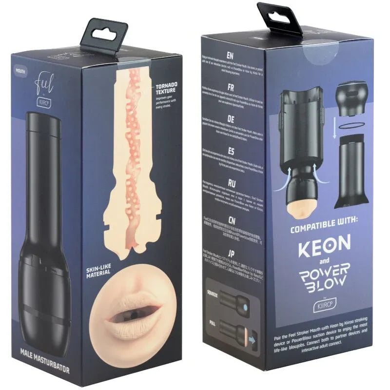 KIIROO Feel Mouth Masturbator – Realistisches Oralsexgefühl - Vanelion Paradise