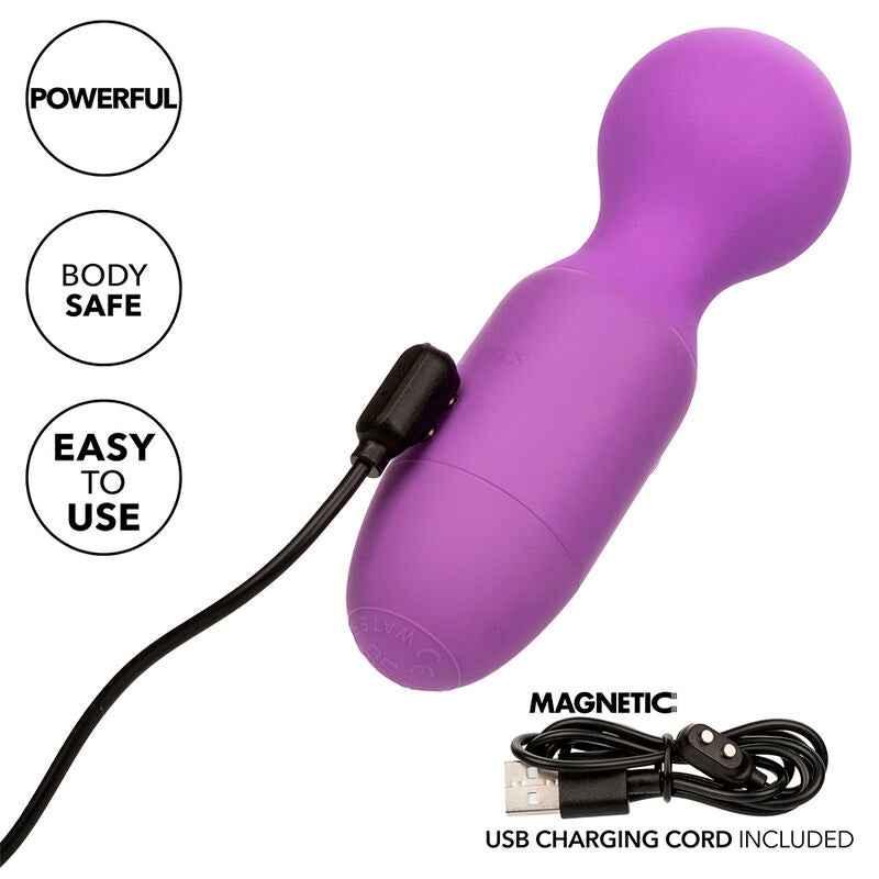 CALEXOTICS - FIRST TIME WIEDERAUFLADBARES MASSAGERÄT 10 VIBRATIONEN LILA - Vanelion Paradise