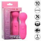 CALEXOTICS - FIRST TIME WIEDERAUFLADBARER MASSAGER 10 VIBRATIONEN ROSA - Vanelion Paradise