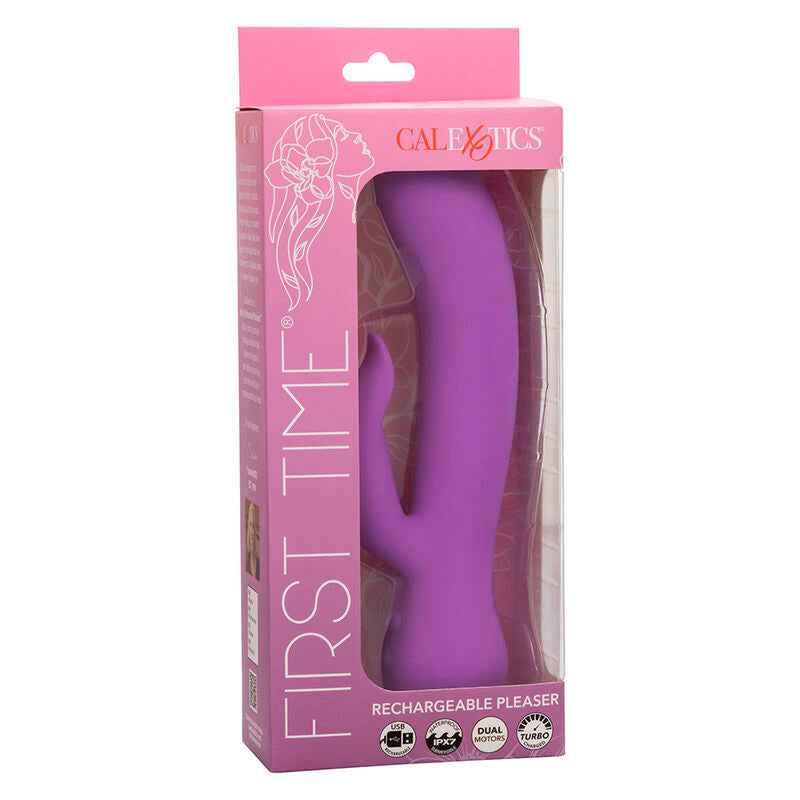 CALEXOTICS - FIRST TIME VIBRATOR PLEASER WIEDERAUFLADBAR LILA - Vanelion Paradise