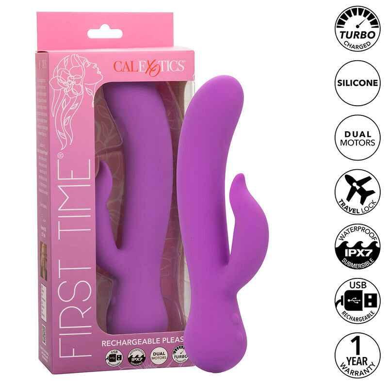 CALEXOTICS - FIRST TIME VIBRATOR PLEASER WIEDERAUFLADBAR LILA - Vanelion Paradise