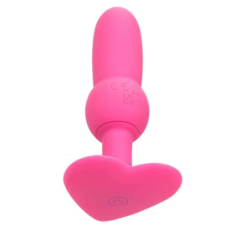 CALEXOTICS - FIRST TIME ANAL PLUG MIT PERLENSONDE 10 VIBRATIONEN ROSA - Vanelion Paradise