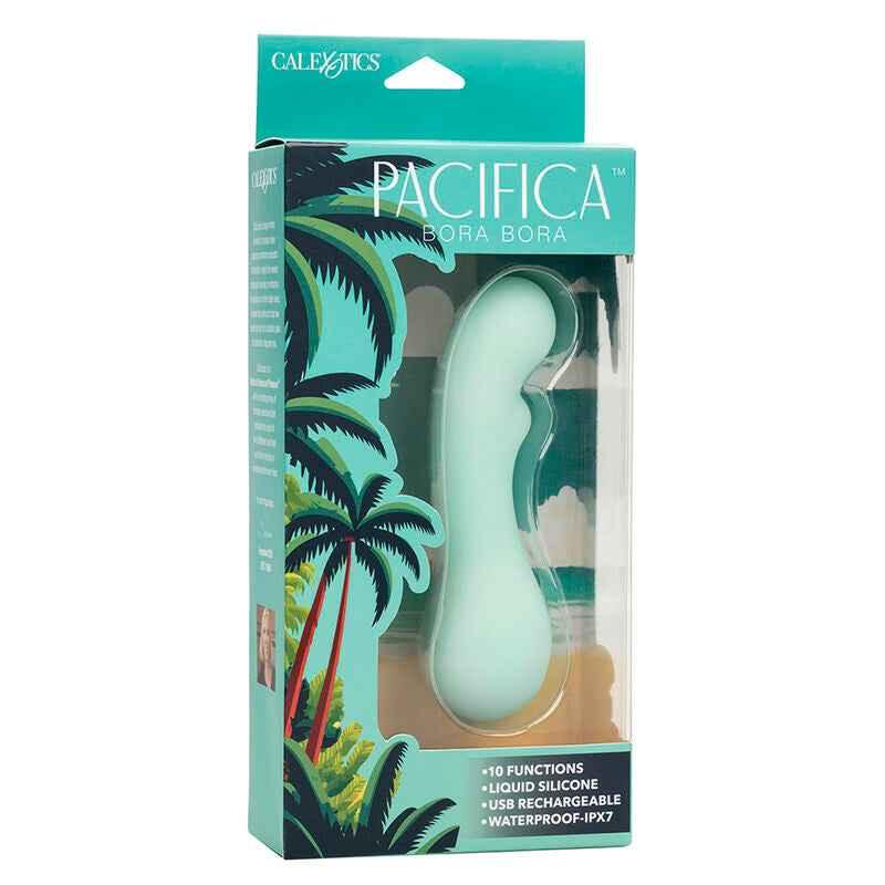 CALEXOTICS - PACIFICA BORA BORA ESTIMULATOR G-SPOT 10 VIBRATIONEN AQUA - Vanelion Paradise