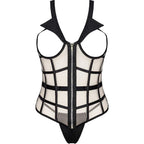 Laura Korsett-Set mit Reißverschluss & Tanga – Livco Corsetti - Vanelion Paradise