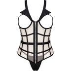 LIVCO CORSETTI FASHION - LAURA LC 20215 KORSETT + STRING L/XL
