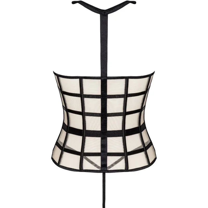 Laura Korsett-Set mit Reißverschluss & Tanga – Livco Corsetti - Vanelion Paradise