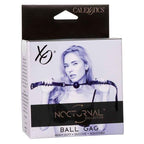 CALEXOTICS - NOCTURNAL BALL GAG SILIKON SCHWARZ - Vanelion Paradise