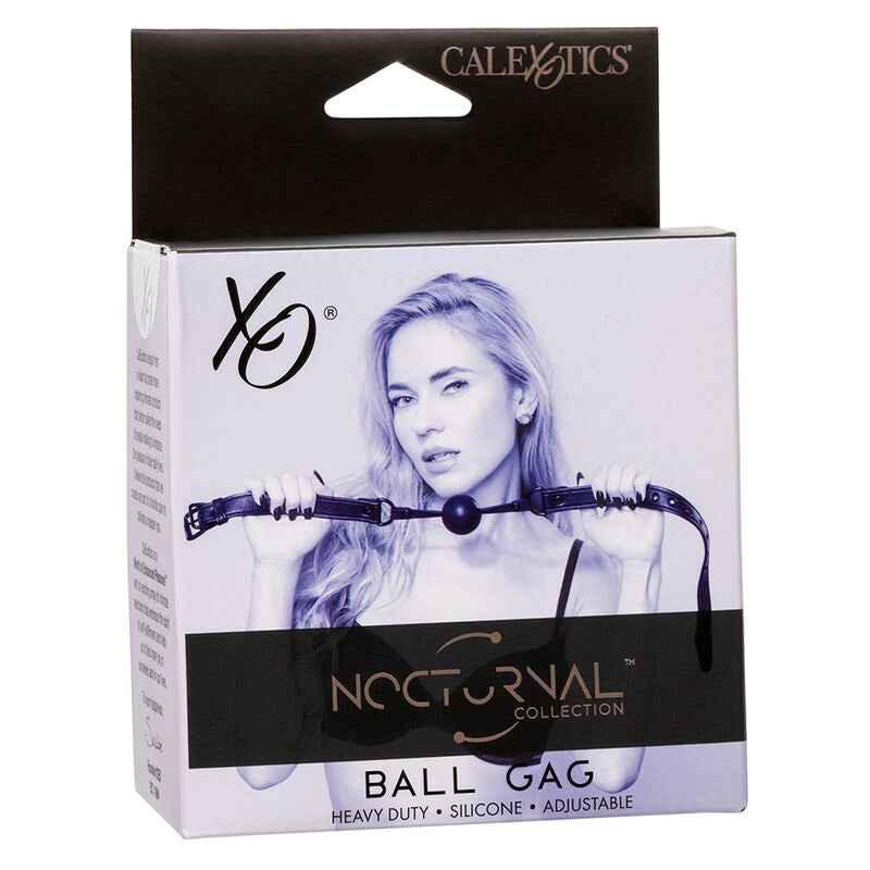 CALEXOTICS - NOCTURNAL BALL GAG SILIKON SCHWARZ - Vanelion Paradise