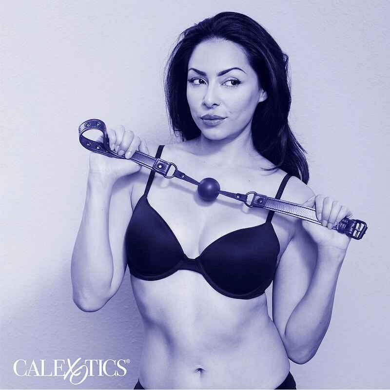 CALEXOTICS - NOCTURNAL BALL GAG SILIKON SCHWARZ - Vanelion Paradise