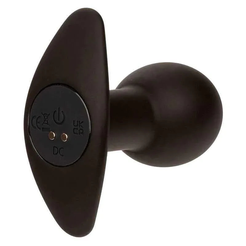 CALEXOTICS - ROCK BOTTOM ANAL PLUG 10 VIBRATIONEN SILIKON SCHWARZ - Vanelion Paradise