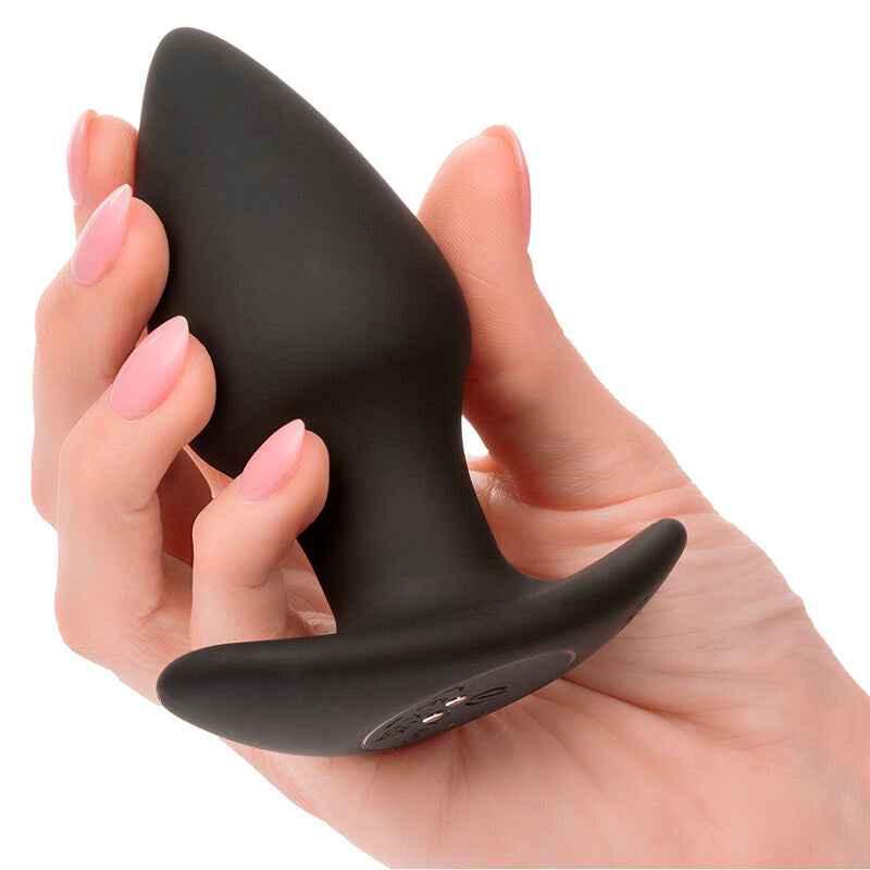 CALEXOTICS - ROCK BOTTOM PERFECT ANAL PLUG 10 VIBRATIONEN SILIKON SCHWARZ - Vanelion Paradise