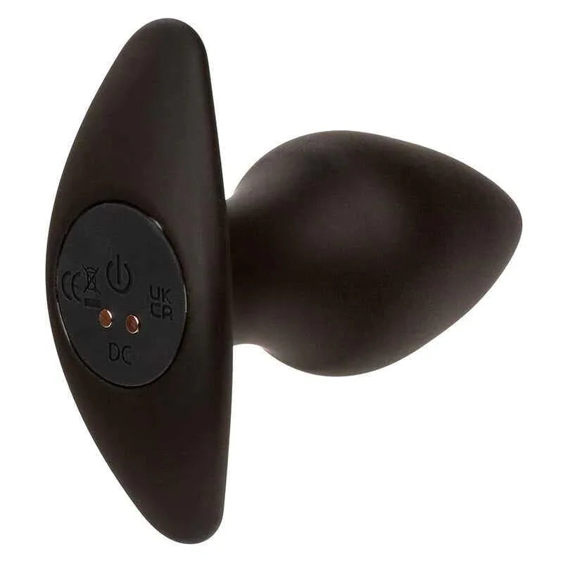 CALEXOTICS - ROCK BOTTOM PERFECT ANAL PLUG 10 VIBRATIONEN SILIKON SCHWARZ - Vanelion Paradise