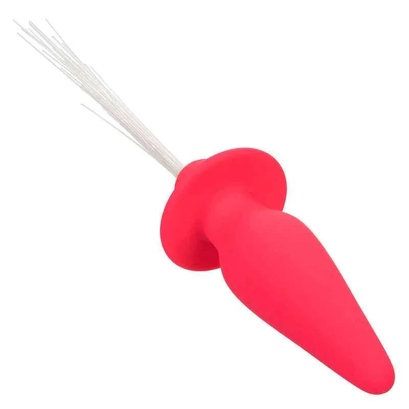 CALEXOTICS - SOUTHERN LIGHTS LIGHT UP LEUCHTENDE ANALSTECKER 10 VIBRATIONEN SILIKON ROSA - Vanelion Paradise