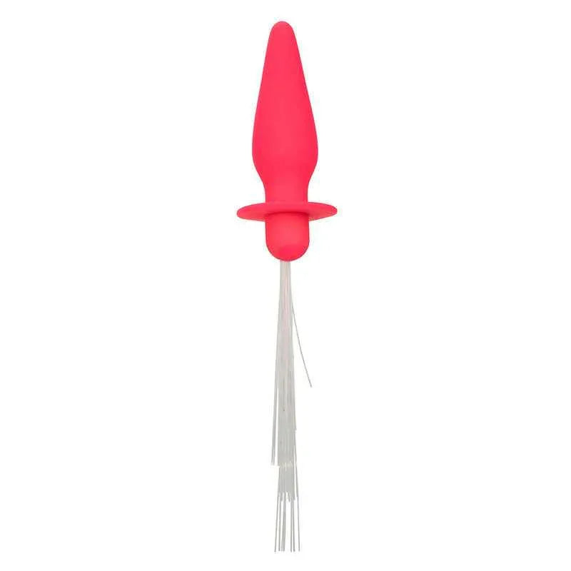 CALEXOTICS - SOUTHERN LIGHTS LIGHT UP LEUCHTENDE ANALSTECKER 10 VIBRATIONEN SILIKON ROSA - Vanelion Paradise