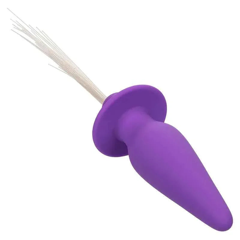 CALEXOTICS - SOUTHERN LIGHTS LIGHT UP LEUCHTENDE ANALSTECKER 10 VIBRATIONEN SILIKON LILA - Vanelion Paradise