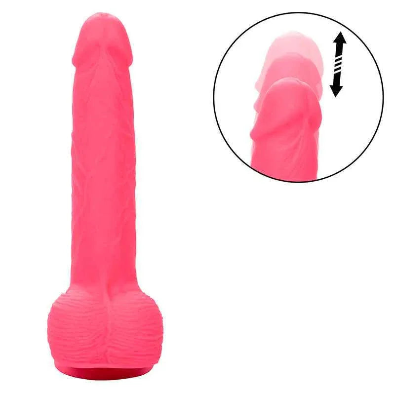 CALEXOTICS - STUDS REALISTISCHER VIBRATOR 10 VIBRATIONEN ROSA - Vanelion Paradise