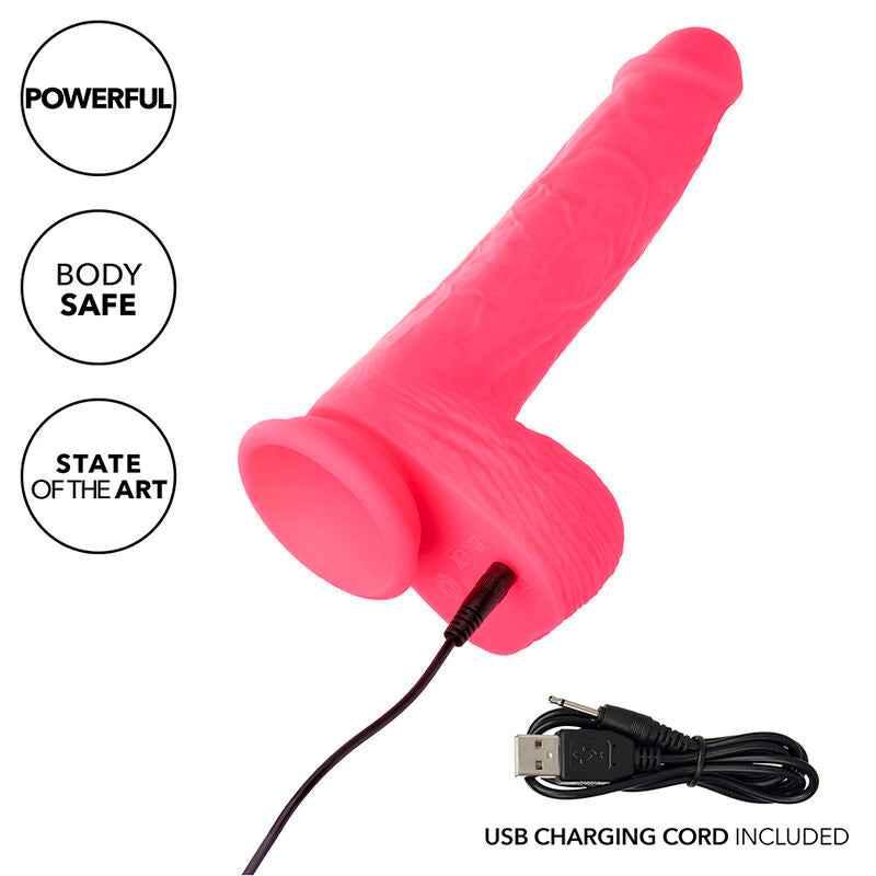 CALEXOTICS - STUDS REALISTISCHER VIBRATOR 10 VIBRATIONEN ROSA - Vanelion Paradise