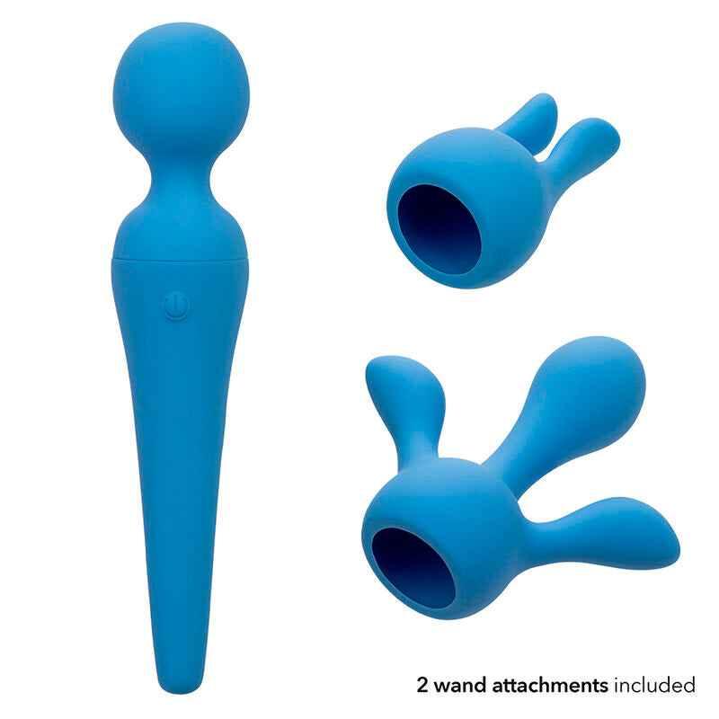 CALEXOTICS - COUTURE KIT VIBRATORSTAB 10 VIBRATIONEN BLAU - Vanelion Paradise