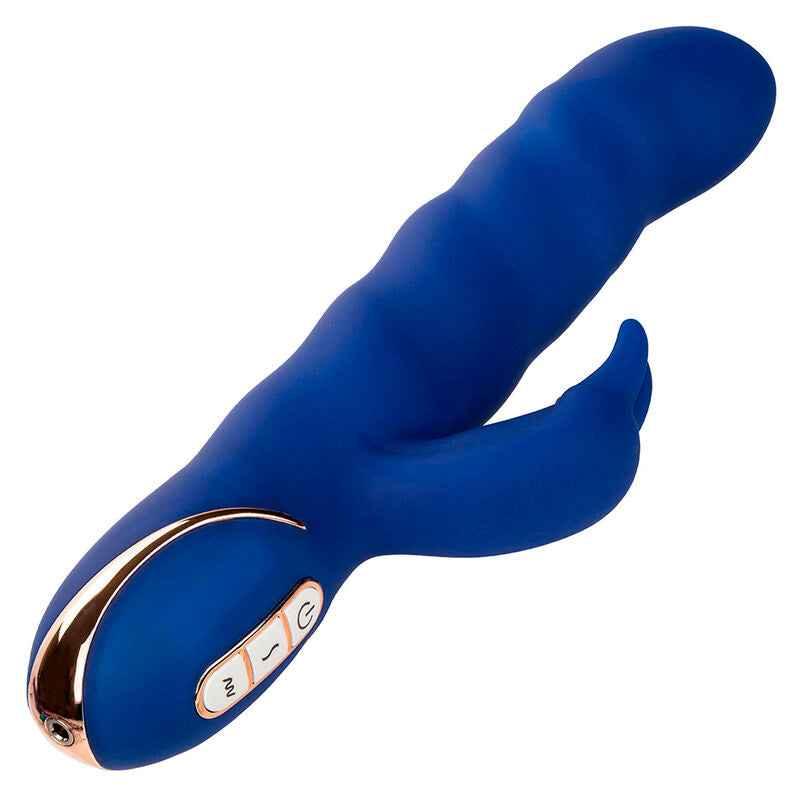 CALEXOTICS - JACK RABBIT VIBRATOR WELLENBEWEGUNG BLAU - Vanelion Paradise