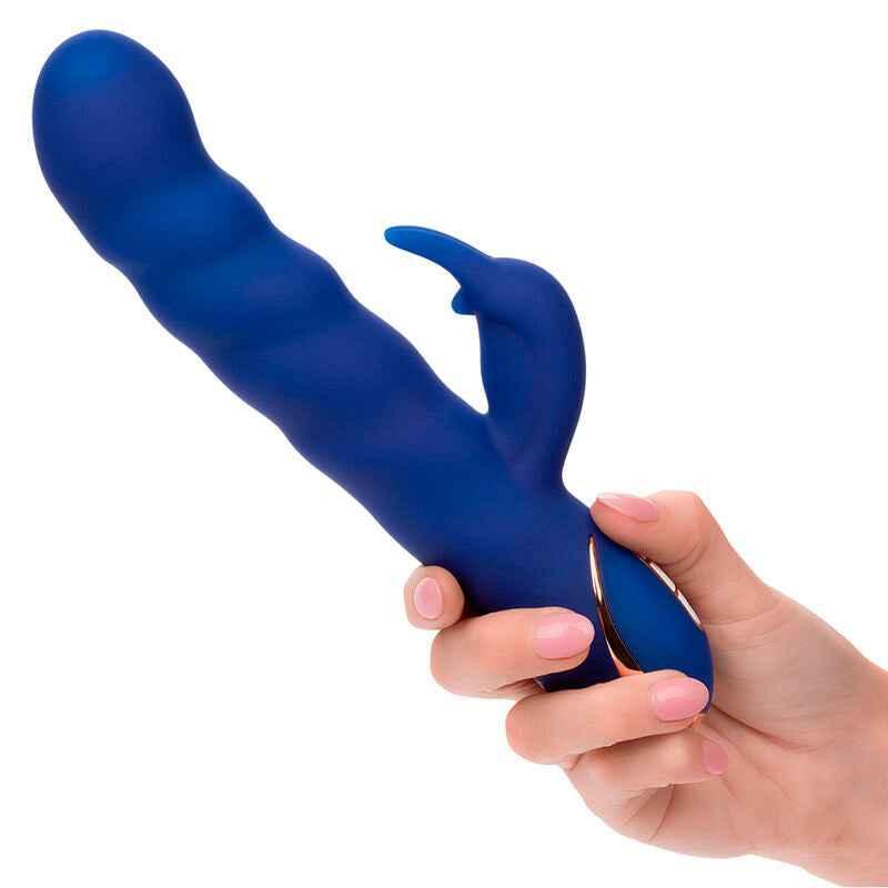 CALEXOTICS - JACK RABBIT VIBRATOR WELLENBEWEGUNG BLAU - Vanelion Paradise