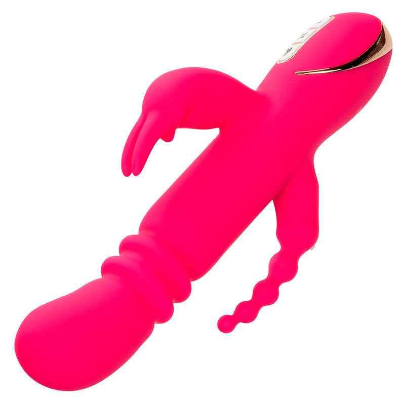 CALEXOTICS - JACK FANTASY DREIFACH BEHEIZTER VIBRATOR RABBIT ROSA - Vanelion Paradise