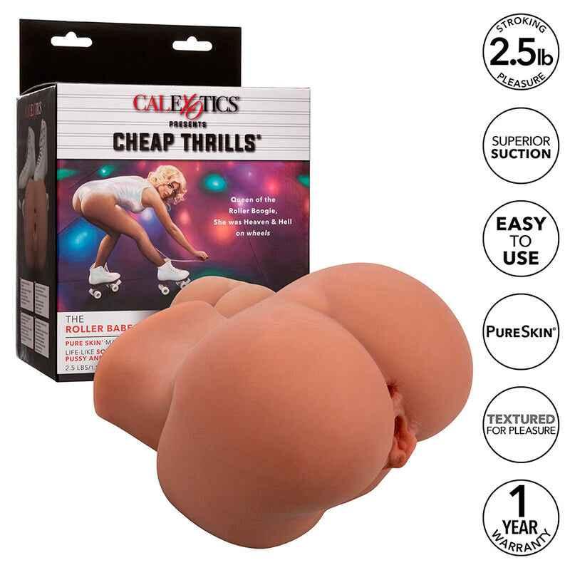 CALEXOTICS - THE ROLLER BABE DOPPELT REALISTISCHER MASTURBATOR, FLEISCH - Vanelion Paradise