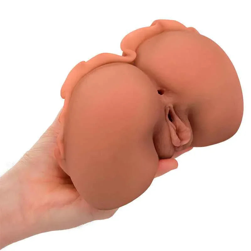 CALEXOTICS - THE HOMECOMING QUEEN DOPPELT REALISTISCHER MASTURBATOR KARAMELL - Vanelion Paradise