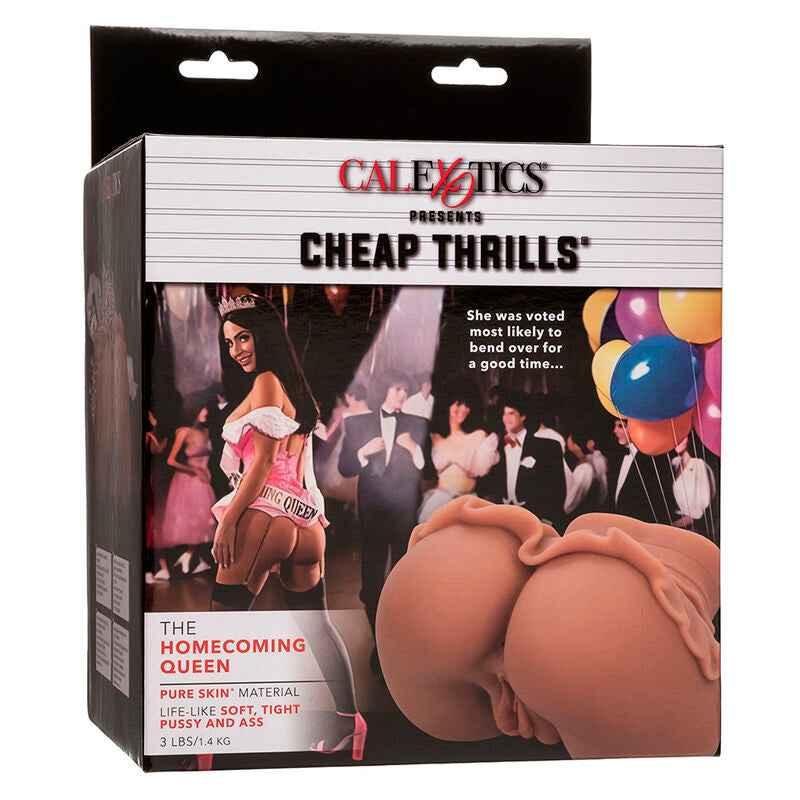 CALEXOTICS - THE HOMECOMING QUEEN DOPPELT REALISTISCHER MASTURBATOR KARAMELL - Vanelion Paradise