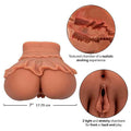 CALEXOTICS - THE HOMECOMING QUEEN DOPPELT REALISTISCHER MASTURBATOR KARAMELL - Vanelion Paradise