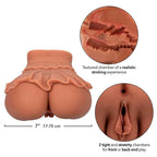 CALEXOTICS - THE HOMECOMING QUEEN DOPPELT REALISTISCHER MASTURBATOR KARAMELL - Vanelion Paradise