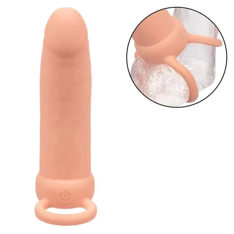 CALEXOTICS - MAXX THICK DUAL PENETRATOR 10 VIBRATIONEN FLEISCH - Vanelion Paradise