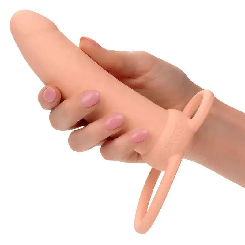 CALEXOTICS - MAXX THICK DUAL PENETRATOR 10 VIBRATIONEN FLEISCH - Vanelion Paradise