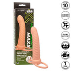 CALEXOTICS - MAXX RIBBED DUAL PENETRATOR 10 VIBRATIONEN FLEISCH - Vanelion Paradise
