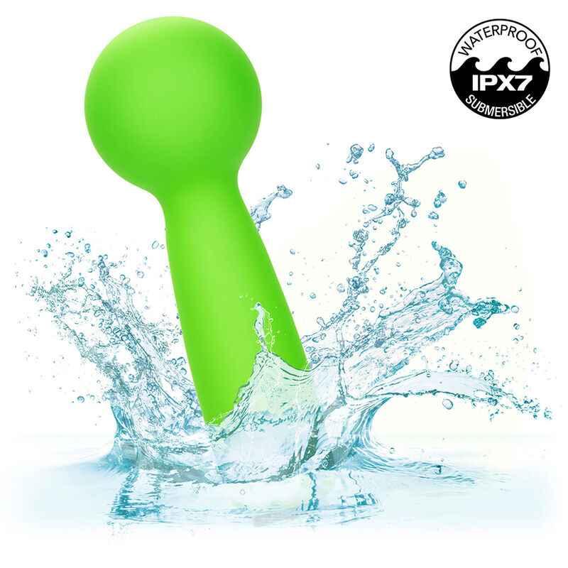 CALEXOTICS - NEON VIBES THE BUBBLY VIBE MINI-MASSAGER 10 VIBRATIONEN GRÜN - Vanelion Paradise