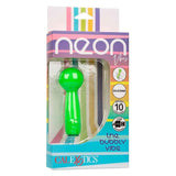 CALEXOTICS - NEON VIBES THE BUBBLY VIBE MINI-MASSAGER 10 VIBRATIONEN GRÜN - Vanelion Paradise