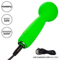 CALEXOTICS - NEON VIBES THE BUBBLY VIBE MINI-MASSAGER 10 VIBRATIONEN GRÜN - Vanelion Paradise