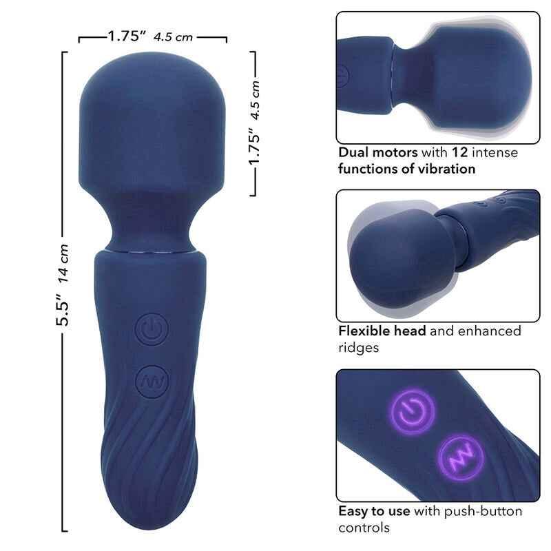 CALEXOTICS - CHARISMA CHARM MASSAGER 12 FUNKTIONEN LILA - Vanelion Paradise