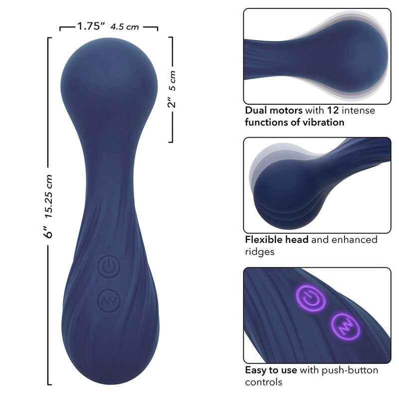 CALEXOTICS - CHARISMA TEMPTATION MASSAGER 12 FUNKTIONEN LILA - Vanelion Paradise